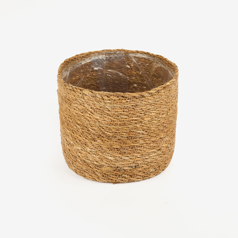 Macetero de fibras naturales Unax &Oslash;19x15cm