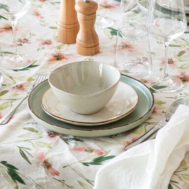 Bol de gres blanco Beget Ø15cm