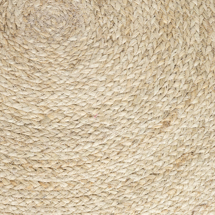 Puf de yute natural Ø60x25cm