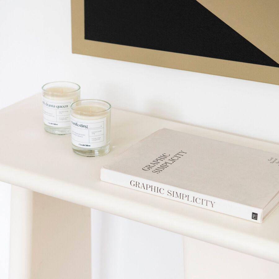 Consola de madera de mango Moscú 130x40x75cm Clau&Chloe