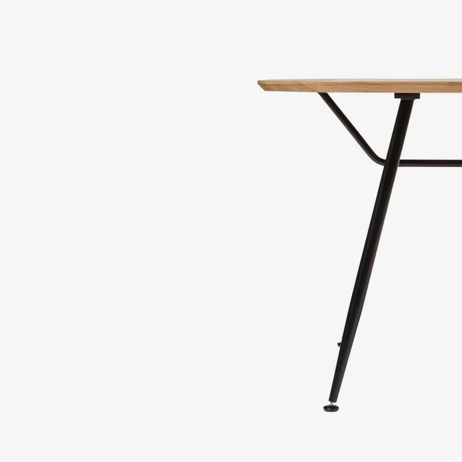 Mesa de comedor de madera 160x90cm 
