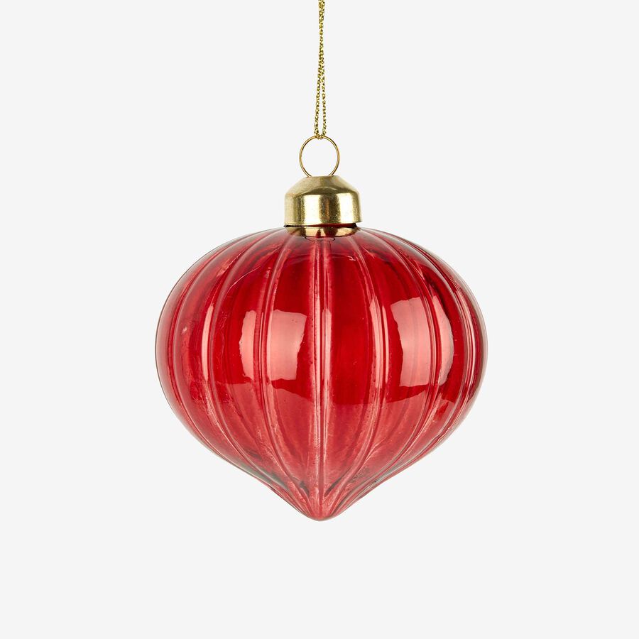 Set de 12 bolas de cristal Onion &Oslash;8cm