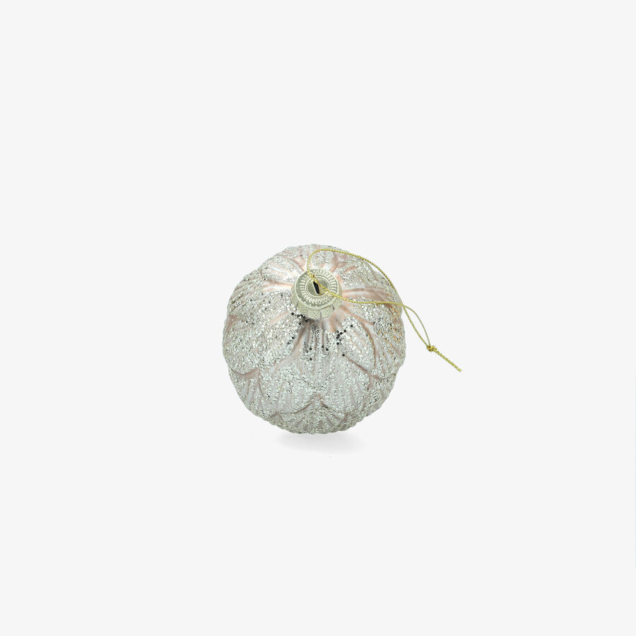 Bola de Navidad champ&aacute;n de cristal &Oslash;8cm