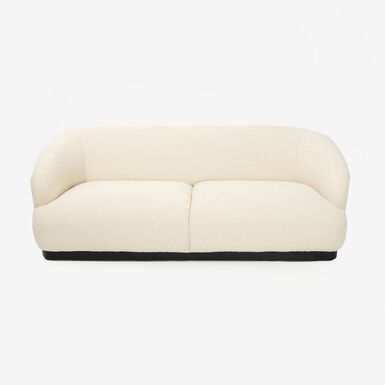 Sofá de 2 plazas beige Matilda 202x94x73cm Clau&Chloe