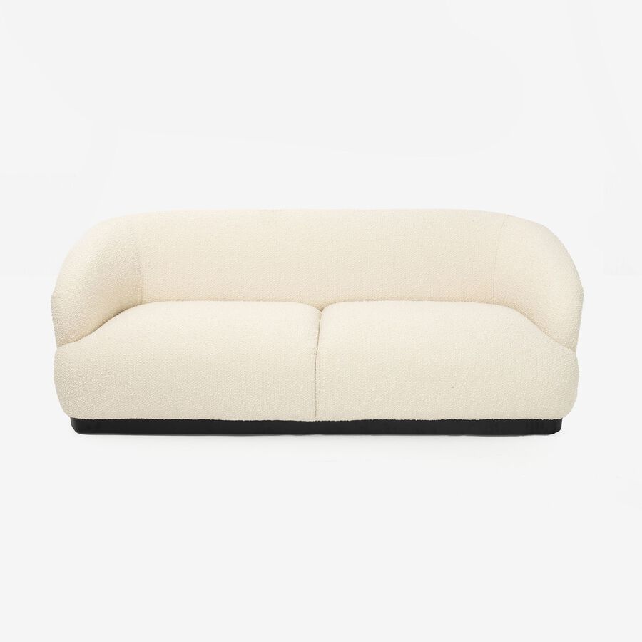 Sofá de 2 plazas beige Matilda 202x94x73cm Clau&Chloe