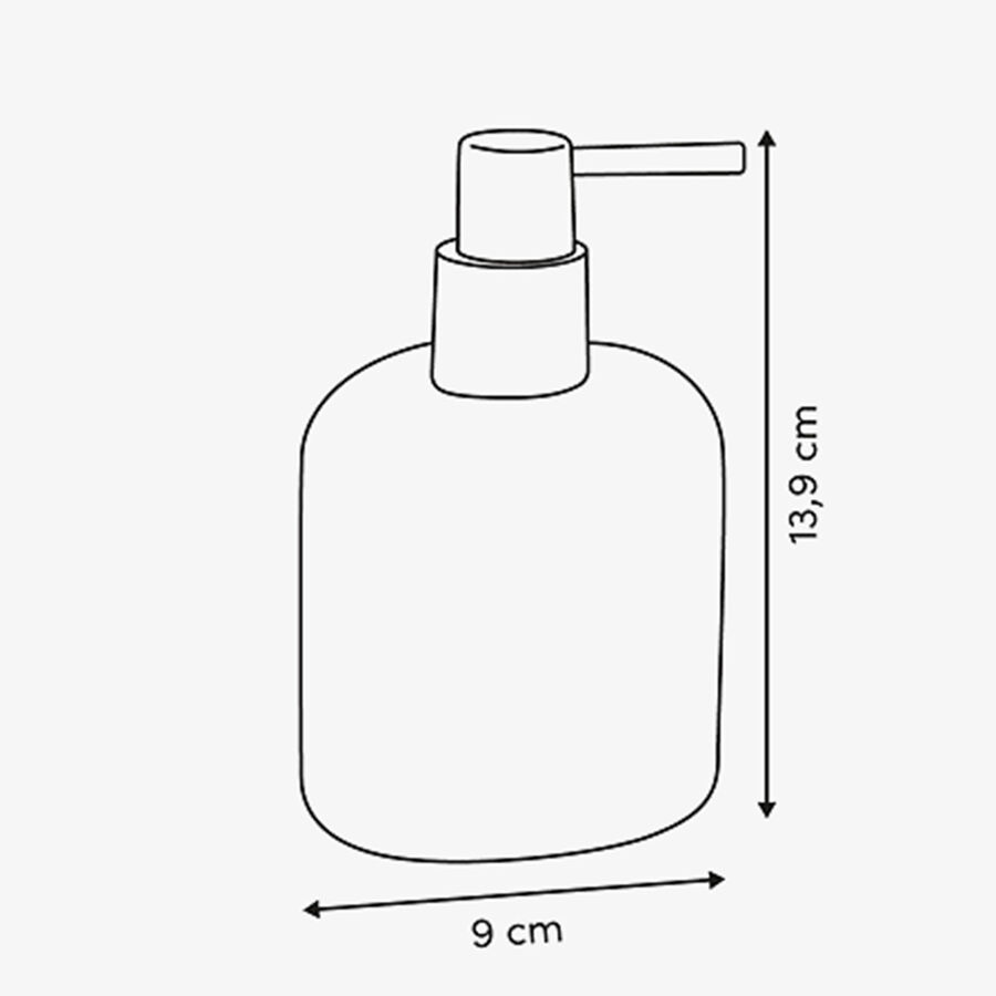 Dosificador de jab&oacute;n beige Elia 290ml