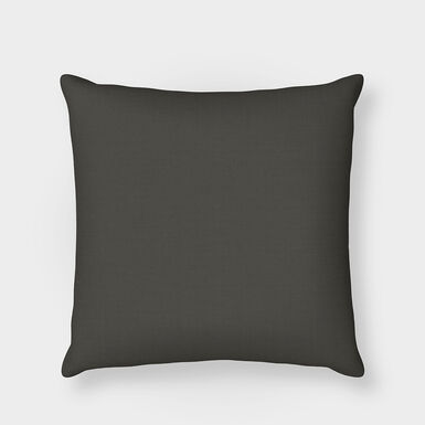Funda de coj&iacute;n de lino gris antracita 45x45cm Claudia&Chloe