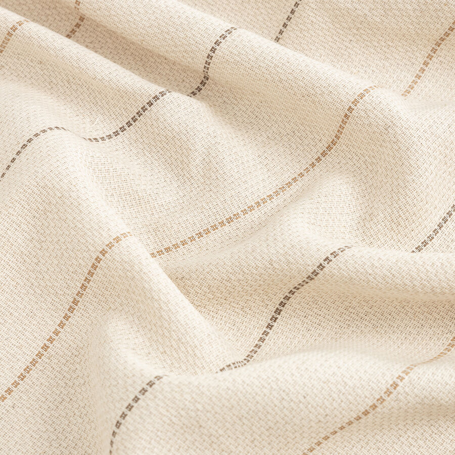 Mantel de algodón reciclado con rayas Rústico 140x250cm