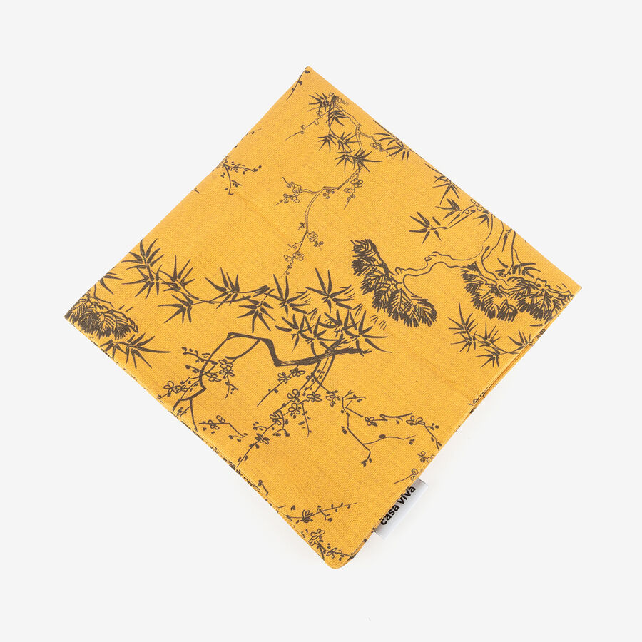 Funda de coj&iacute;n de algod&oacute;n Bonsai 45x45cm