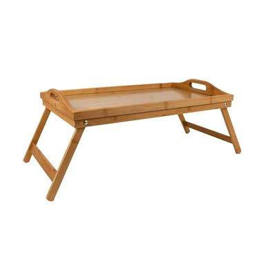 Bandeja para cama de bamb&uacute; 50x30x19cm