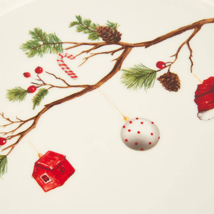 Plato de Navidad de cerámica Ø21cm en varios modelos