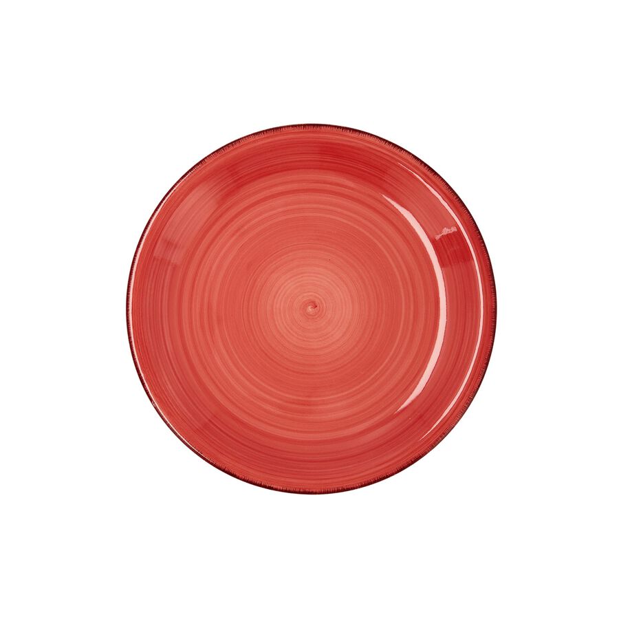 Vajilla de porcelana de 18 piezas de gres coral Vita