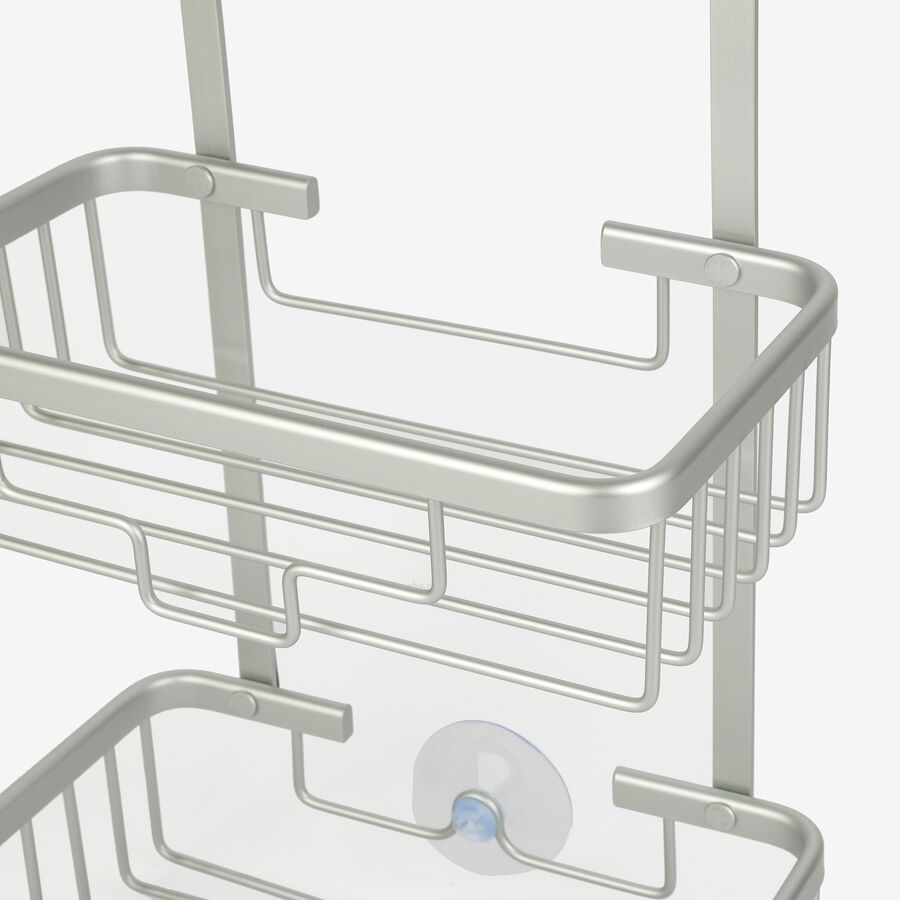 Estante de baño de aluminio Loa 23x13x61cm