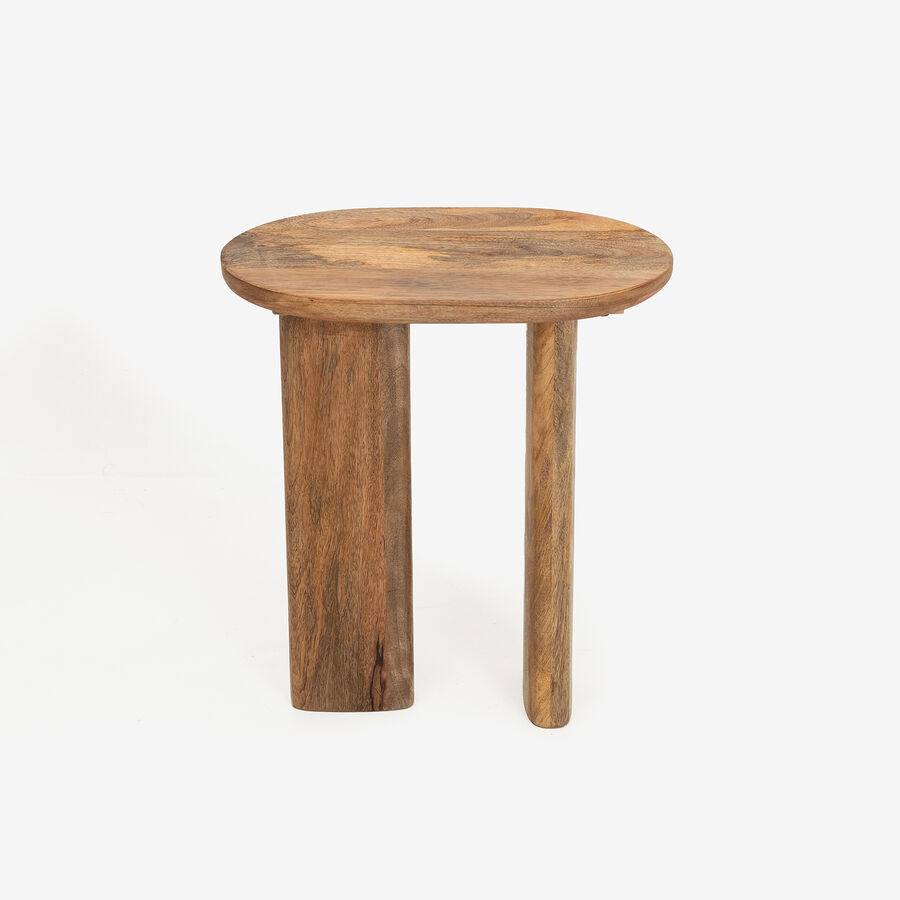 Set de 2 mesas de madera de mango Clau&Chloe