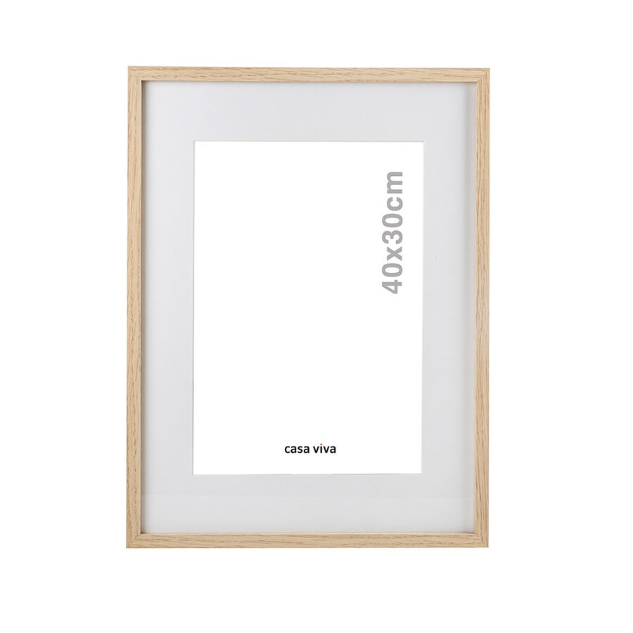 Marco de fotos madera 30x40cm