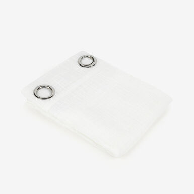 Cortina de poli&eacute;ster blanca 140x240cm