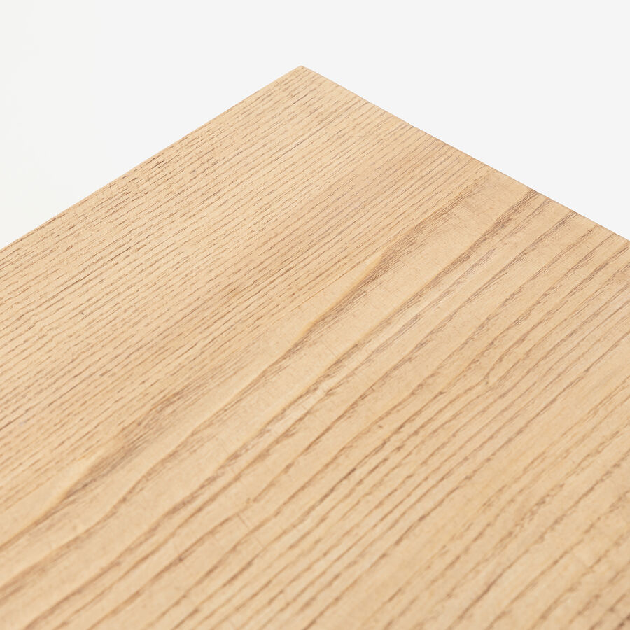 Aparador de madera de olmo reciclada 120x30x84cm