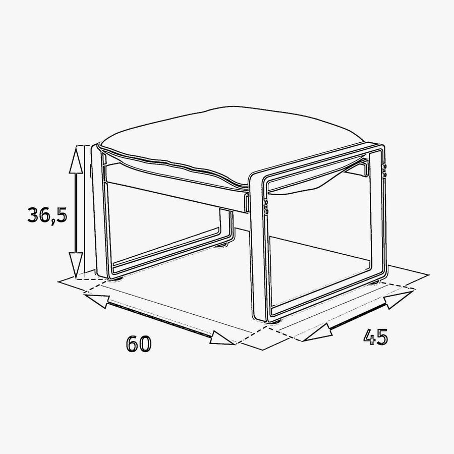 Sillon reclinable de jard&iacute;n de aluminio verde Lambor 151x69x73cm