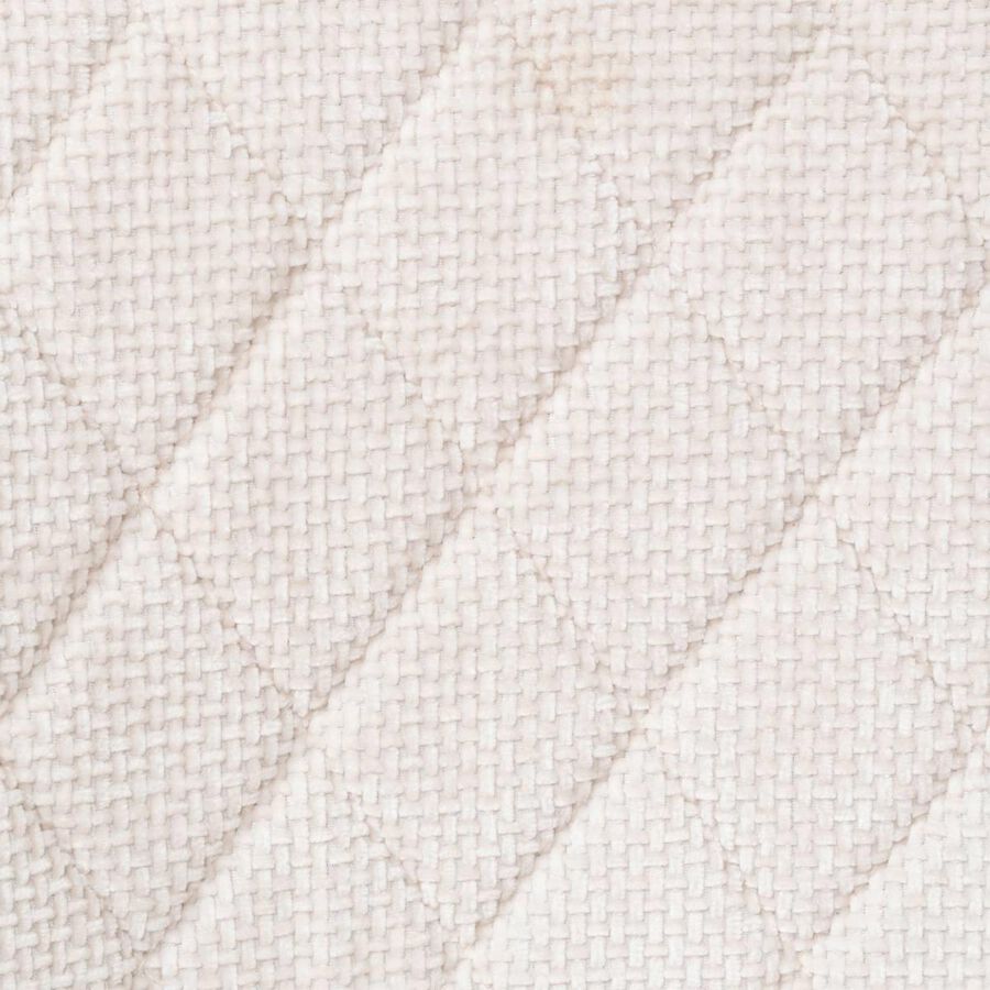 Silla de comedor beige de chenilla Ravel 