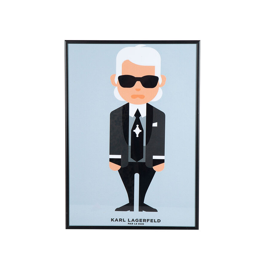 Cuadro Karl Lagerfeld 40x30cm