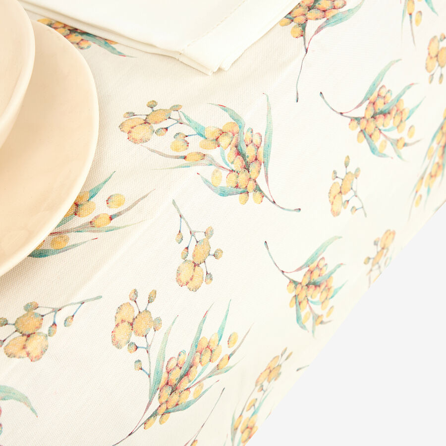 Mantel resinado Racimo 140x140cm