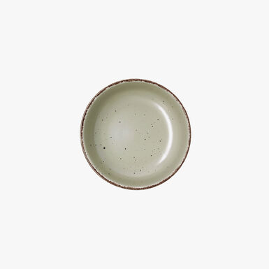 Bol de cer&aacute;mica verde Iria &Oslash;15cm