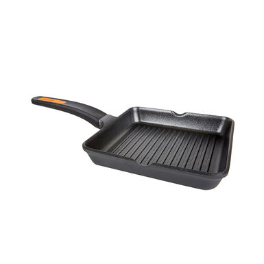 Grill de aluminio con rayas Efficient Plus Ø22cm