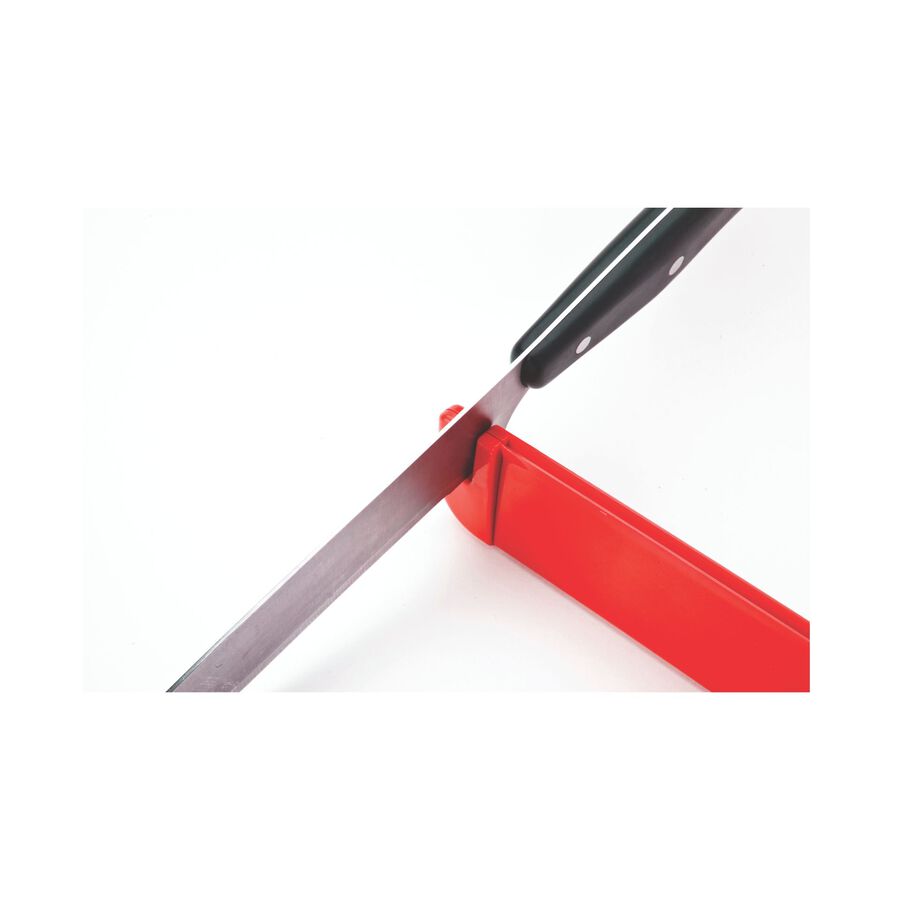 Cuchillo con funda y afilador 27cm