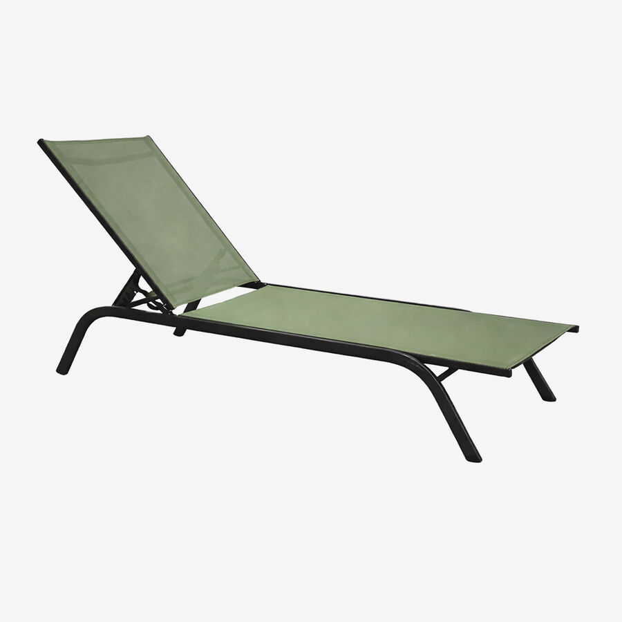 Tumbona de jard&iacute;n de textileno verde Oasis