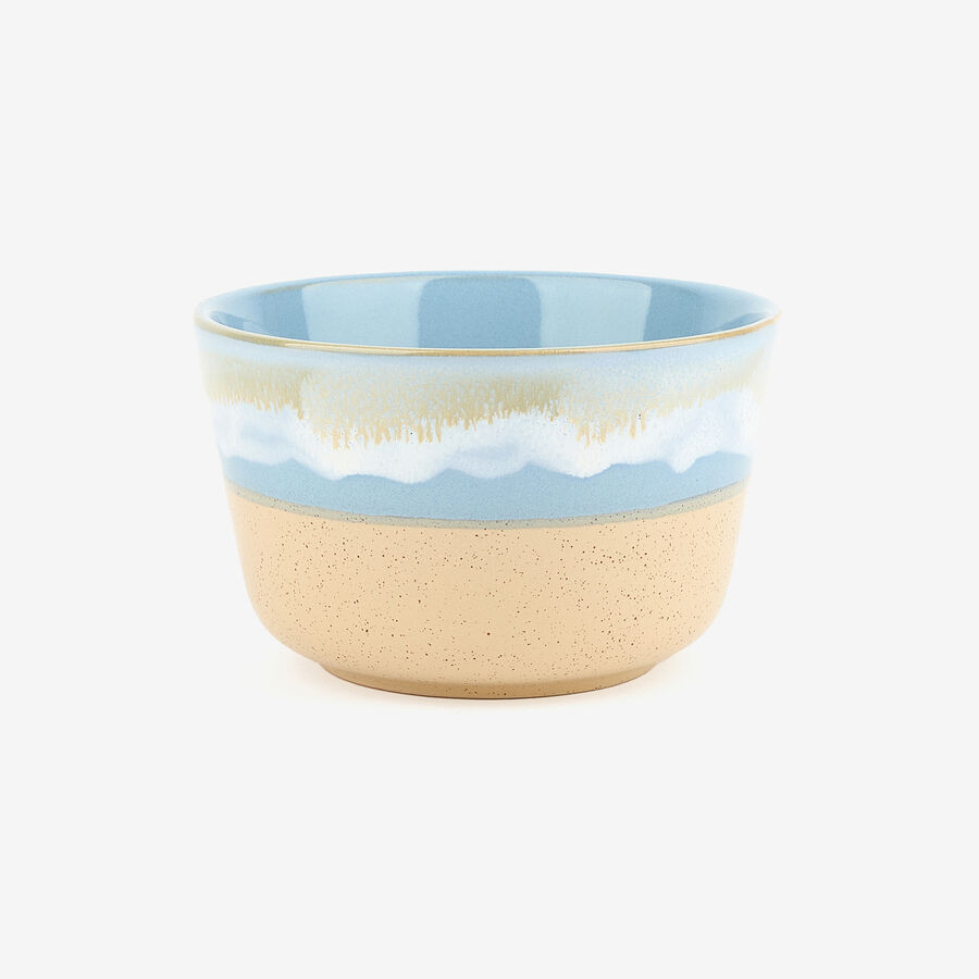 Bol de cer&aacute;mica azul Gosol 60cl &Oslash;13cm