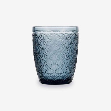 Vaso de vidrio azul Marua 24cl
