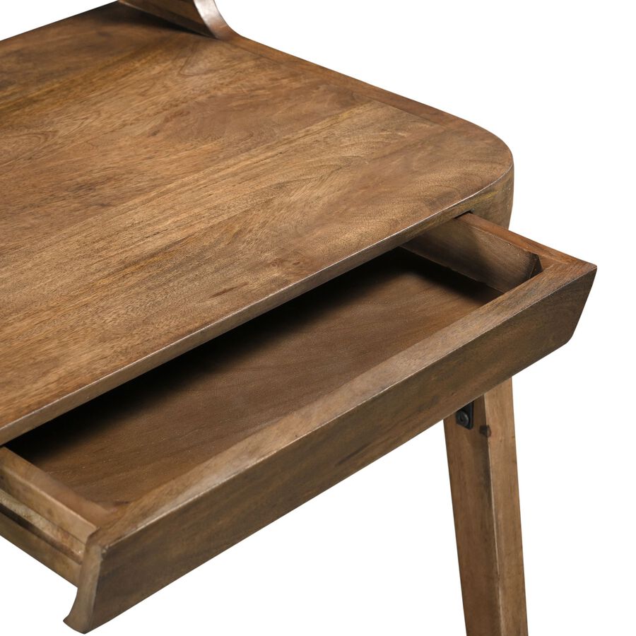 Escritorio de madera de mango Gavin 120x52x88cm Clau&Chloe