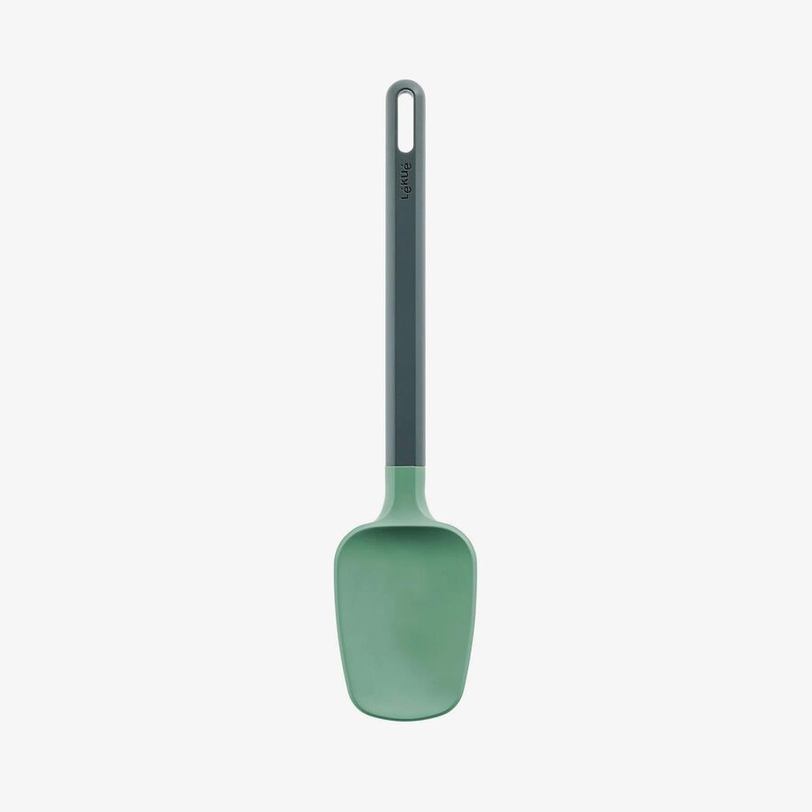 Cuchara esp&aacute;tula verde de silicona Essential 29cm - L&eacute;ku&eacute;
