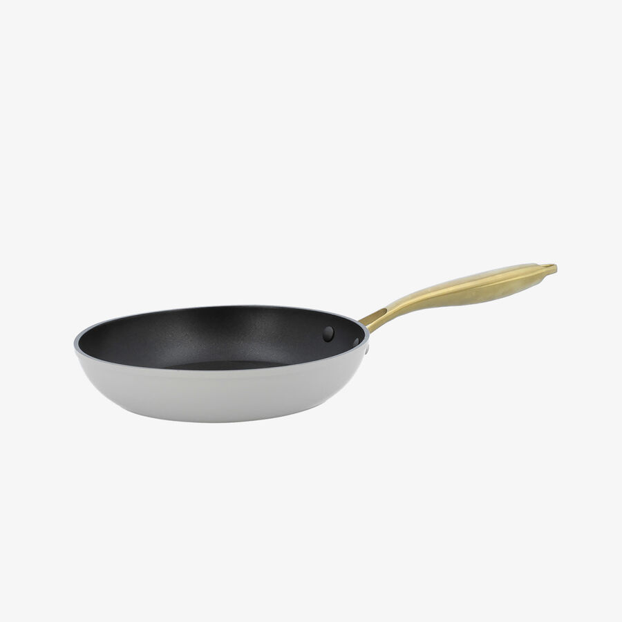 Sart&eacute;n gris claro de aluminio forjado Bruma 24cm