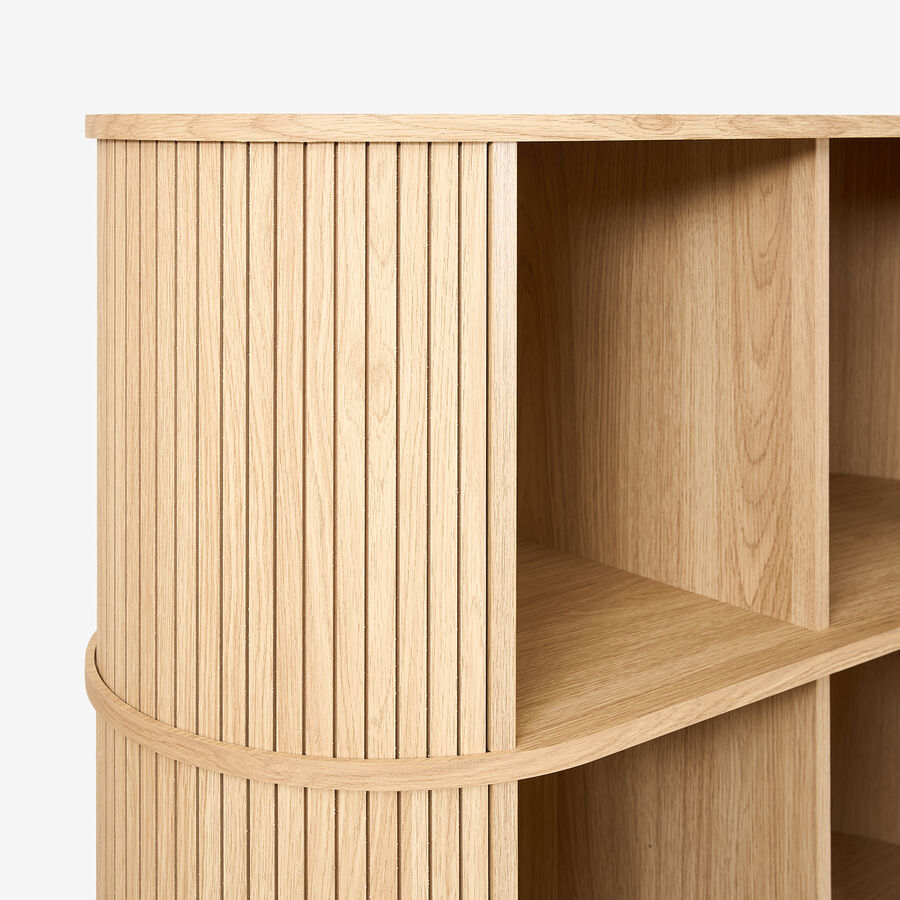 Estanter&iacute;a de madera MDF Medan 90x40x172,5cm