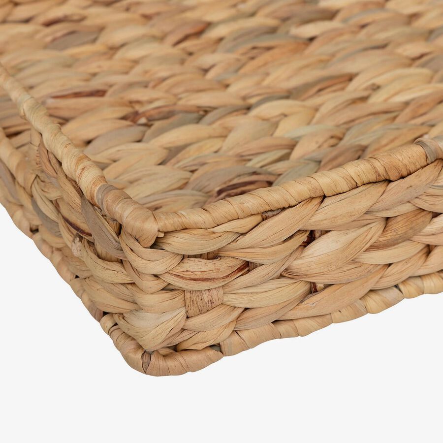 Bandeja Eden de fibra natural de junco 45x32cm