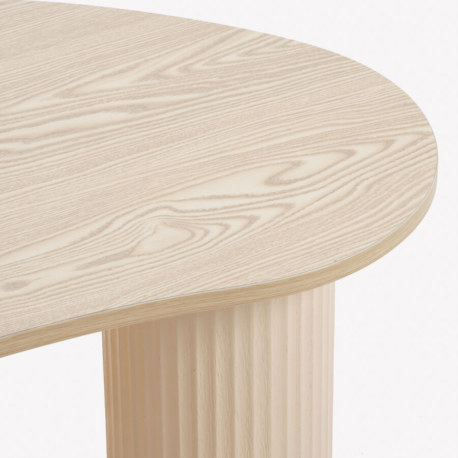 Mesa de centro de madera paulownia 100x60x38cm