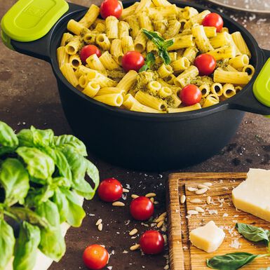 Cacerola alta de aluminio Foodie disponible en varias medidas