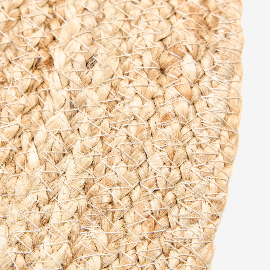Alfombra de yute natural Ø150cm