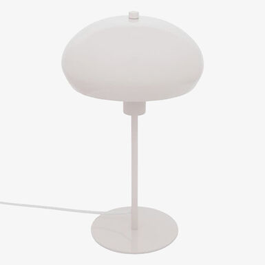 L&aacute;mpara de mesa seta de metal Savio &Oslash;22x38cm