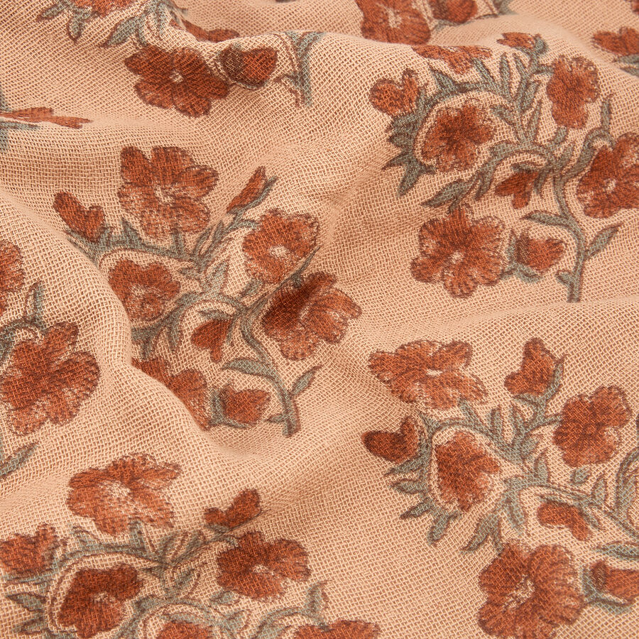 Plaid de algodón ramillete Mia 130x170cm Clau&Chloe