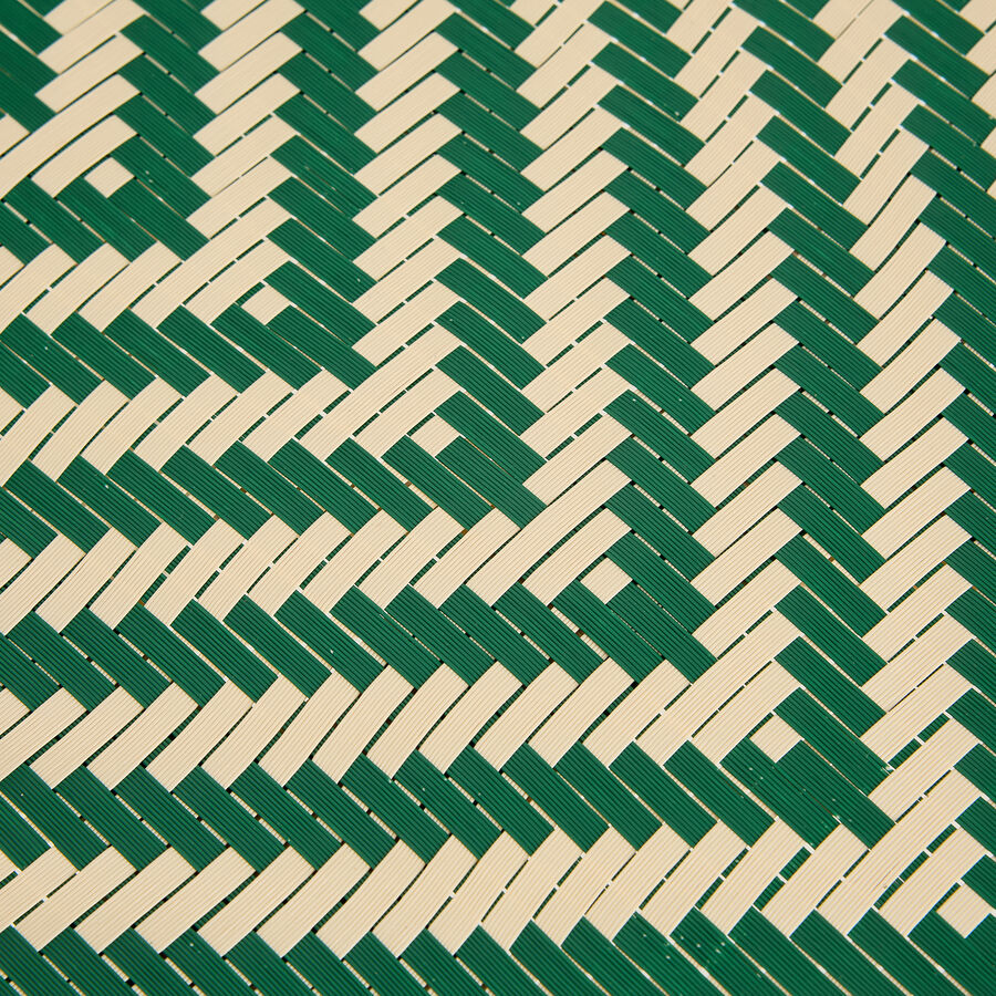 Silla de jardín bistro de textilene verde Sena 58x61x82cm