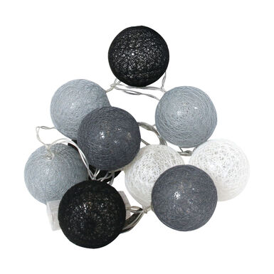 Guirnalda 10 LEDS gris