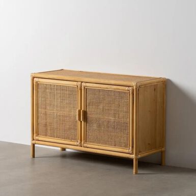 Aparador de rat&aacute;n Toscana 97,50x40x65cm