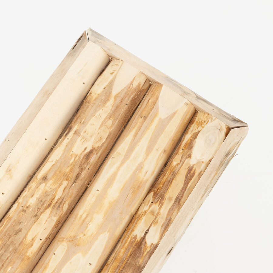 Taburete de madera Sand 34x23x31cm