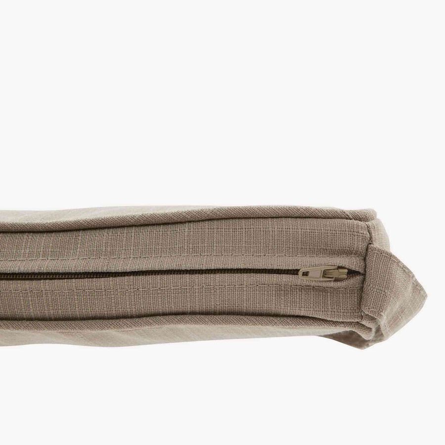 Cojin para silla de jard&iacute;n con velcro caf&eacute; Kairo 40x40cm