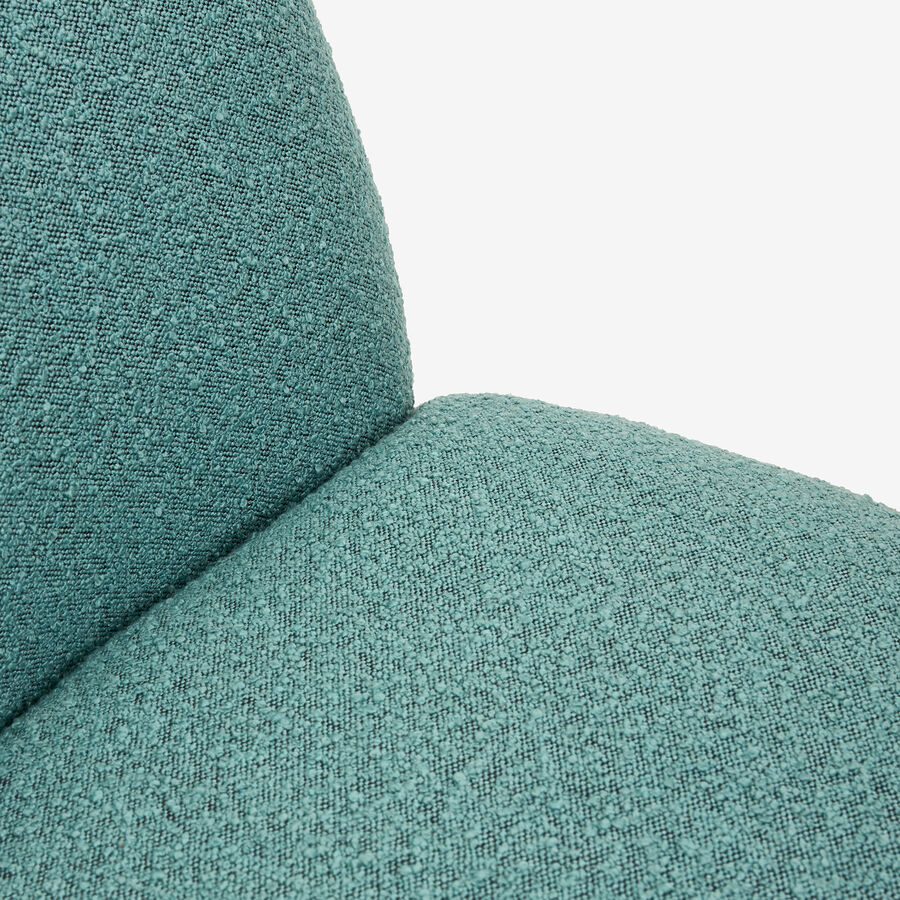 Butaca de borreguito giratoria azul Pacha 81x95x71cm Clau&Chloe