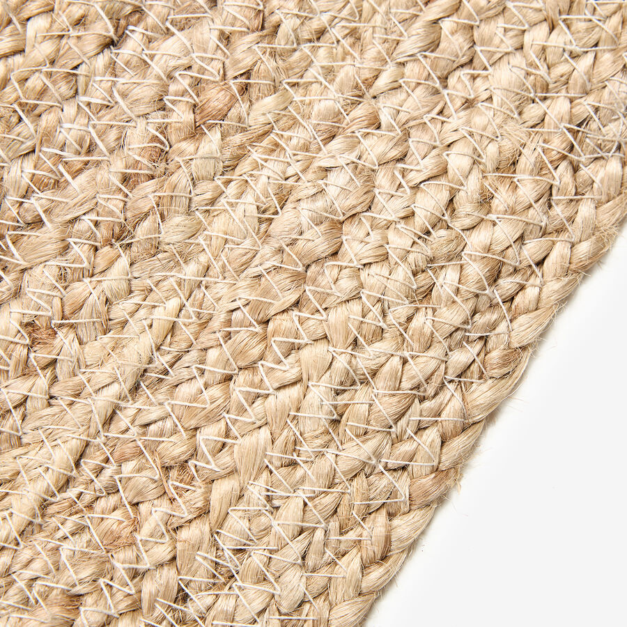 Alfombra de yute natural 170x120cm