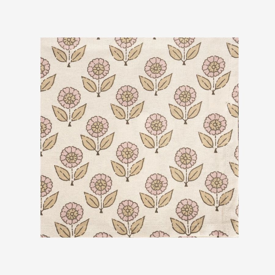 Camino de mesa de algod&oacute;n Gazania 50x150cm