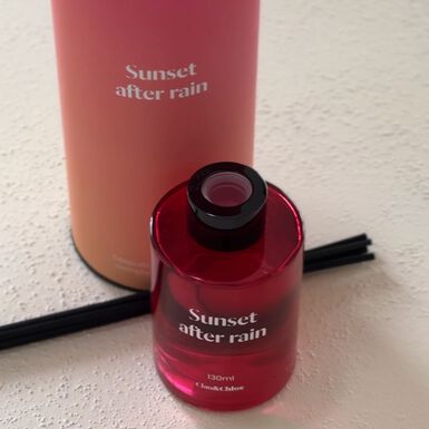 Ambientador en mikado Sunset After Rain 130ml Ø9x26cm Clau&Chloe